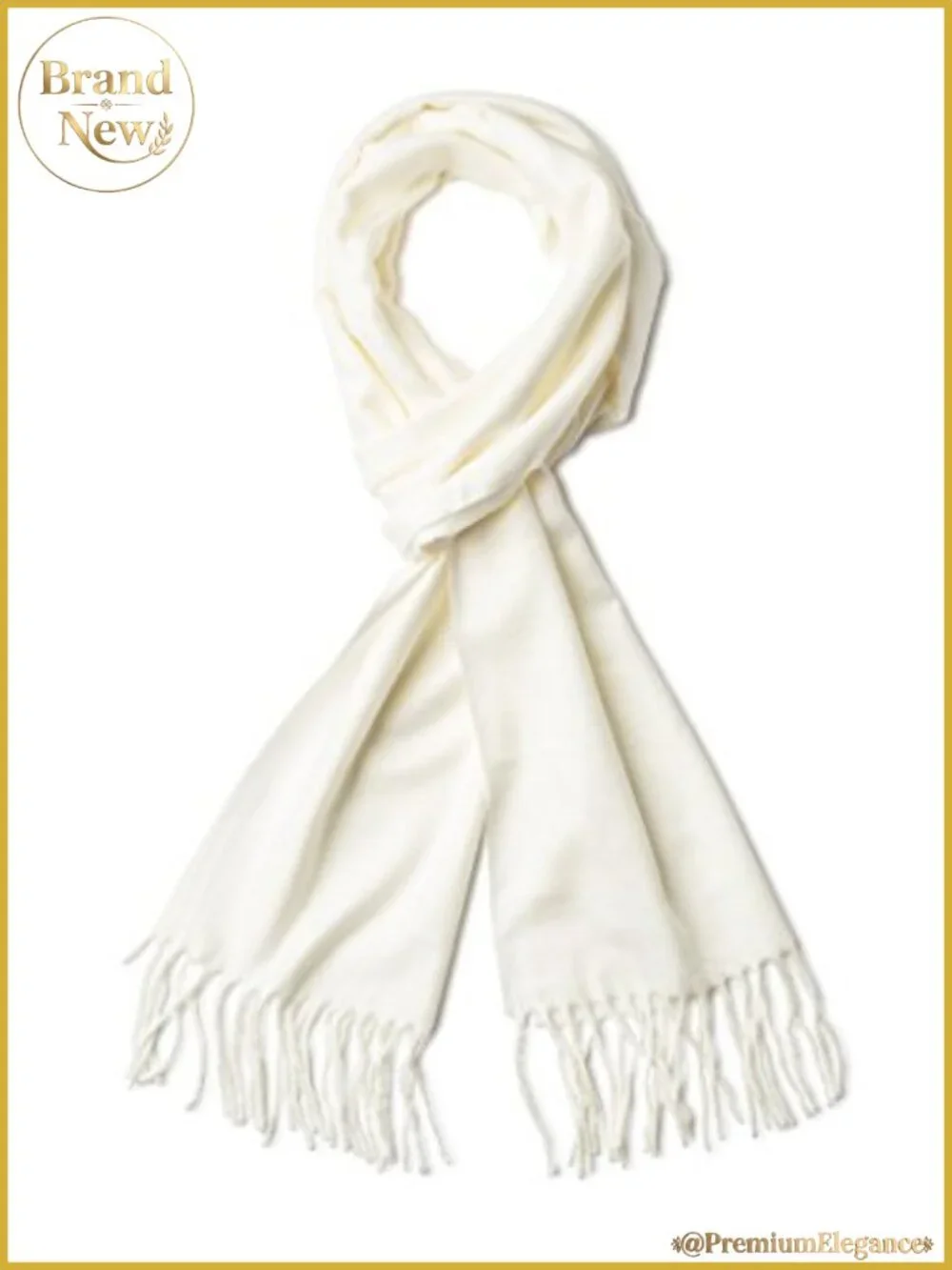 Super Soft Classic Cashmere Feel Winter Scarf 72x12 with Fringes
